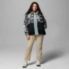 Women Spire Valley™ Printed Windbreaker – Plus Size