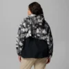 Women Spire Valley™ Printed Windbreaker – Plus Size