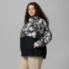 Women Spire Valley™ Printed Windbreaker – Plus Size