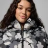 Women Spire Valley™ Printed Windbreaker – Plus Size