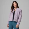 Women Stellar Path™ Fleece Bomber Full Zip Jacket Women Stellar Path™ Fleece Bomber Full Zip Jacket