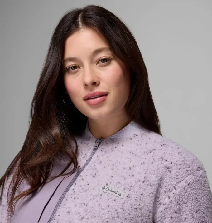 Women Stellar Path™ Fleece Bomber Full Zip Jacket Women Stellar Path™ Fleece Bomber Full Zip Jacket