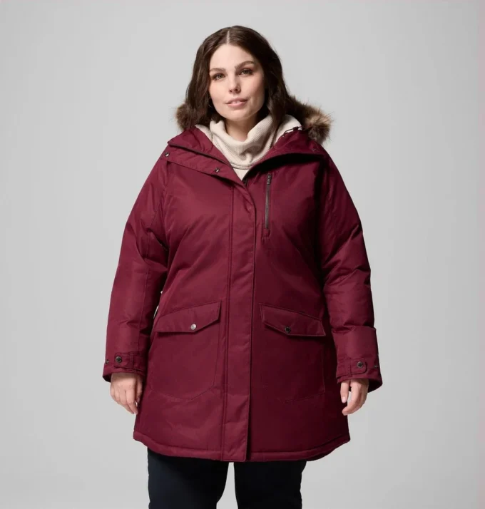 Women Suttle Mountain™ Long Insulated Jacket – Plus Size