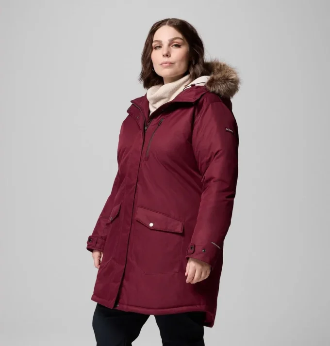 Women Suttle Mountain™ Long Insulated Jacket – Plus Size