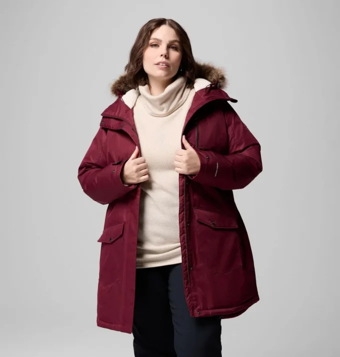 Women Suttle Mountain™ Long Insulated Jacket – Plus Size