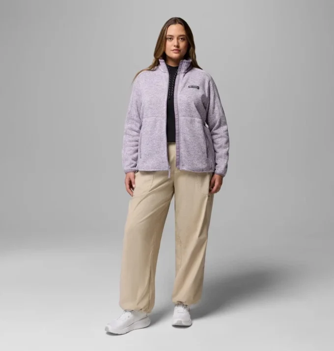 Women Sweater Weather™ II Full Zip Jacket – Plus Size Women Sweater Weather™ II Full Zip Jacket – Plus Size