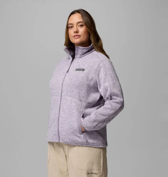 Women Sweater Weather™ II Full Zip Jacket – Plus Size Women Sweater Weather™ II Full Zip Jacket – Plus Size