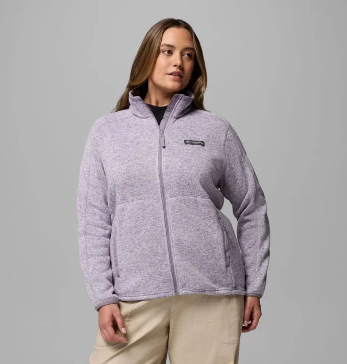 Women Sweater Weather™ II Full Zip Jacket – Plus Size Women Sweater Weather™ II Full Zip Jacket – Plus Size