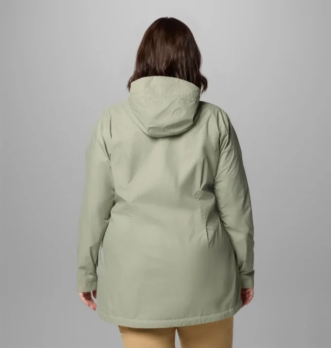 Women Switchback™ II Lined Long Jacket – Plus Size