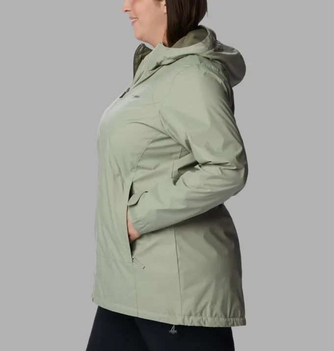 Women Switchback™ II Lined Long Jacket – Plus Size