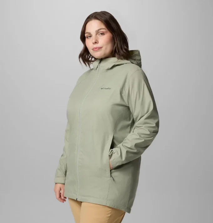 Women Switchback™ II Lined Long Jacket – Plus Size