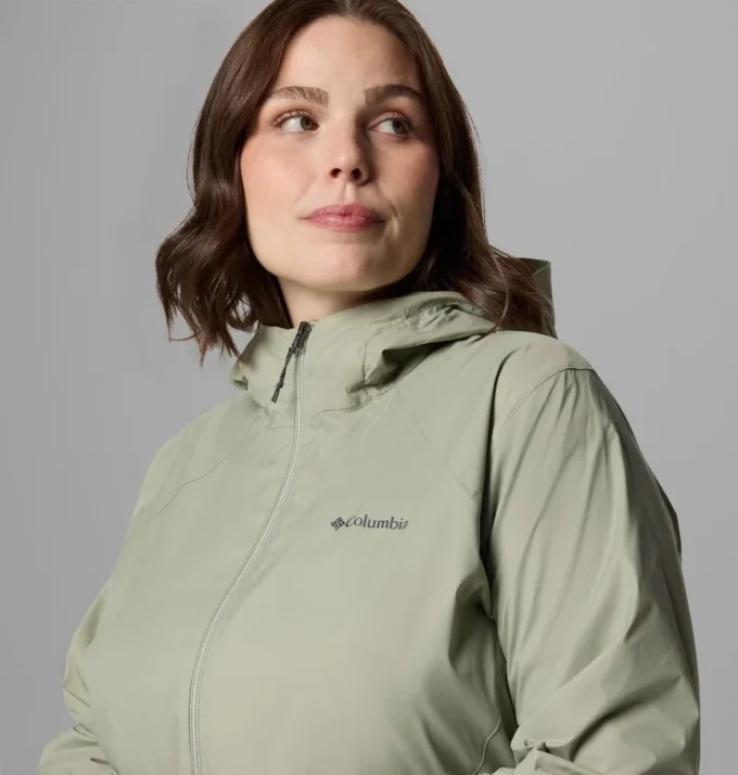 Women Switchback™ II Lined Long Jacket – Plus Size