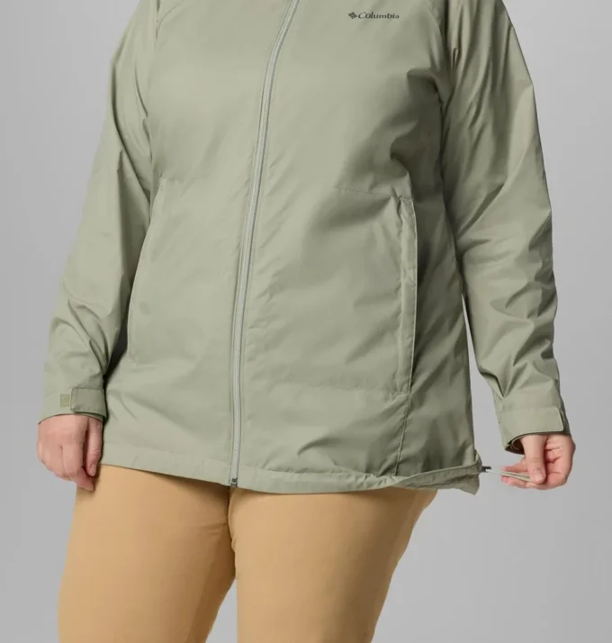 Women Switchback™ II Lined Long Jacket – Plus Size