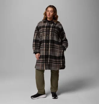 Women Wildest Venture™ Long Fleece Coat – Plus Size Women Wildest Venture™ Long Fleece Coat – Plus Size