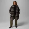 Women Wildest Venture™ Long Fleece Coat – Plus Size