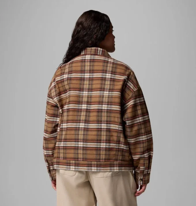 Women Wildest Venture™ Shirt Jacket – Plus Size