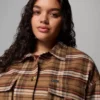 Women Wildest Venture™ Shirt Jacket – Plus Size