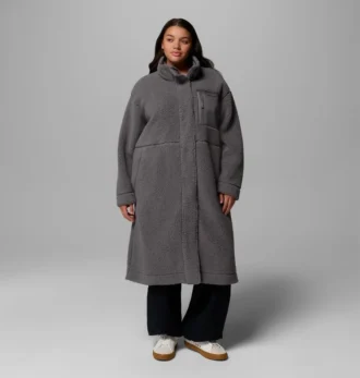 Women Winter Warmth Full Length Jacket – Plus Size Women Winter Warmth Full Length Jacket – Plus Size