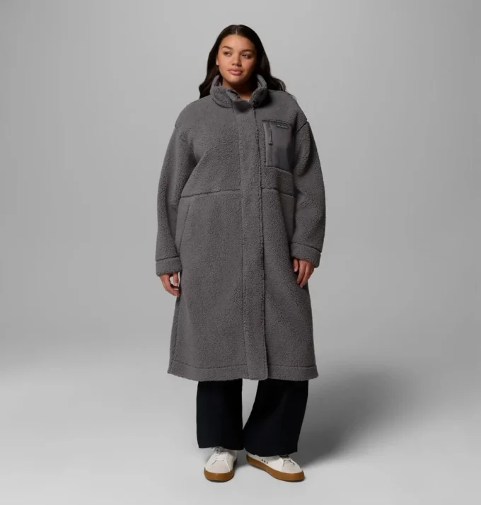 Women Winter Warmth Full Length Jacket – Plus Size
