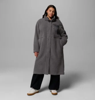 Women Winter Warmth Full Length Jacket – Plus Size Women Winter Warmth Full Length Jacket – Plus Size