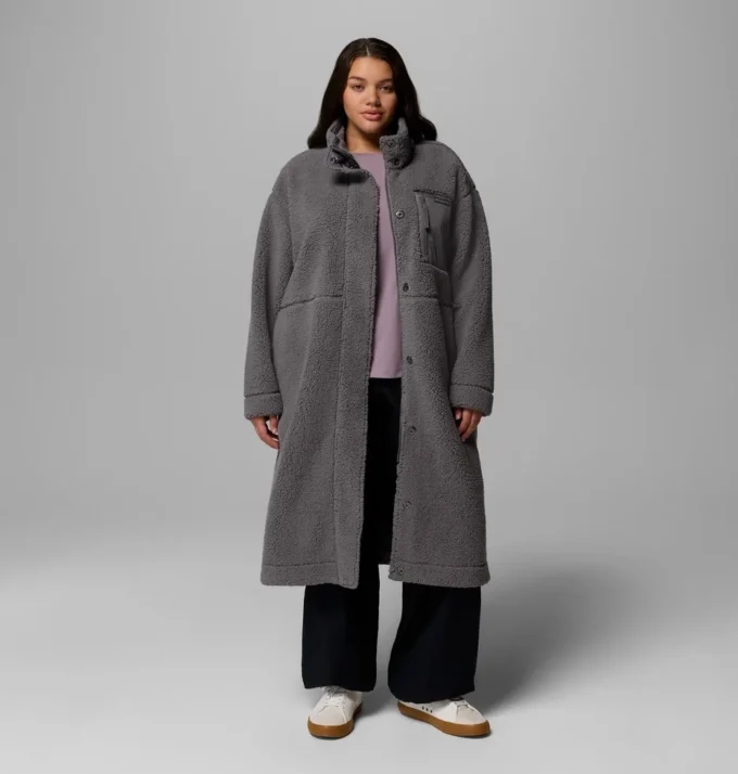 Women Winter Warmth Full Length Jacket – Plus Size