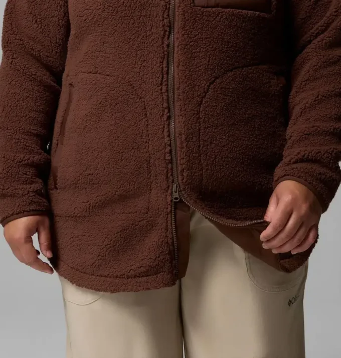 Women Winter Warmth™ Full Zip Hoodie – Plus Size
